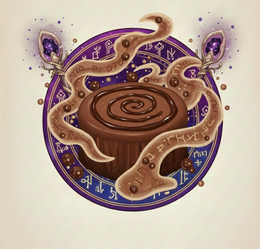 Cosmic Chocolate Graphic